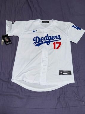 Nike Los Angeles Dodgers Jersey - White/Blue/Red